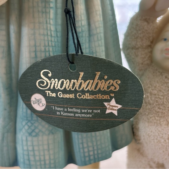 SNOWBABIES The Guest Collection 1998 Wizard of Oz/Dorothy & Toto Excellent Cond - Picture 5 of 10